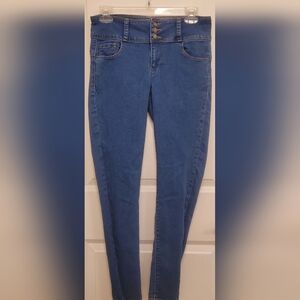 Wax Jean Blue Skinny Jeans